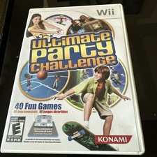 Ultimate Party Challenge (Nintendo Wii, 2009) – Tested, Works – Game Only w/Case
