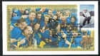 USA 2017 Canada FDC: The History of Hockey Homemade Rare Cachet - "SWEDEN GOLD"