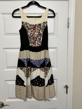 Anthropologie Leifnotes Size 2 Ivete Patchwork Dress