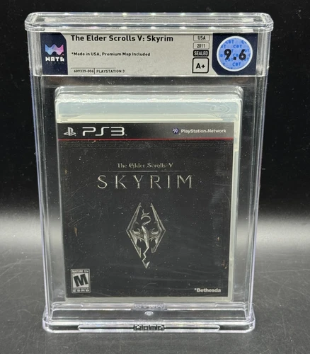Elder Scrolls V 5 Skyrim Sony PlayStation 3 PS3 Sealed New WATA 9.6 A+ Graded