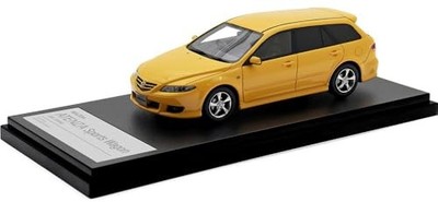 Hi Story 1/43 MAZDA ATENZA Sport Wagon 23S (2004) Canary Yellow Mica HS490YE