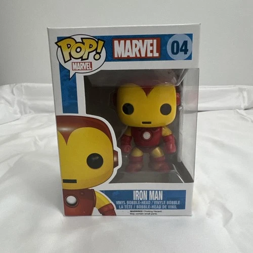 Funko Pop! Marvel Iron Man (Comic) #04 Vinyl Figure Bobble-Head
