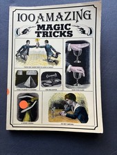 100 Amazing Magic Tricks Book Arthur Good 1977 128 pages .