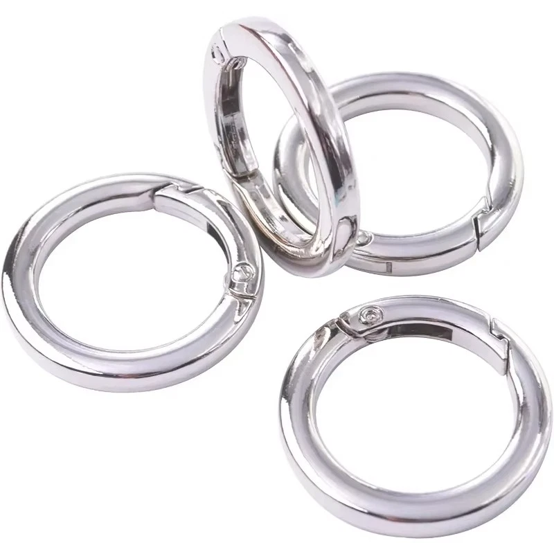 925 Sterling Silver PUSH CLASP - various sizes - jewellery making clip findings - Image 3 of 4