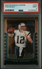 2000 BOWMAN CHROME #236 TOM BRADY ROOKIE RC PSA 9