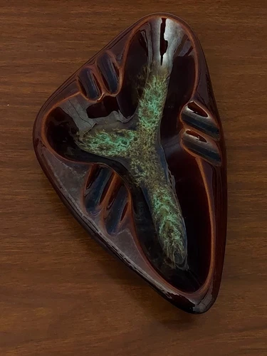 Vintage Mid Century Modern Boomerang Ashtray / Catch all - Royal Haeger 3420