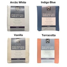 Member's Mark 6 Piece Performance Sheet Set, King