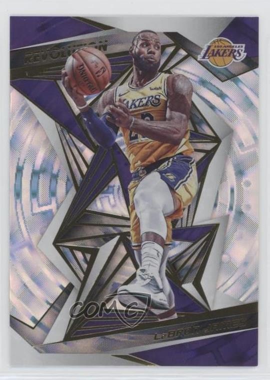 2019-20 Panini Revolution Fractal LeBron James #14 10fo