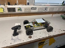 Traxxas slash 1/10 Scale RC Car 2WD custom made chassis and steel cage 