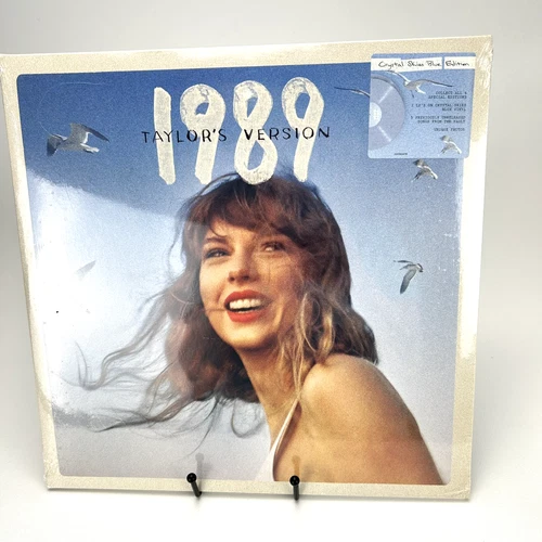 NEW SEALED Taylor Swift 1989 Taylor's Version Crystal Skies Blue Edition 2 LP