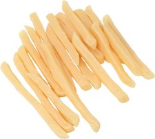 Honbay 20PCS Lifelike Simulation Plastic French Fries Artificial Faux Fries Deco