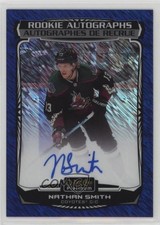 2022-23 O-Pee-Chee Platinum Rookie Auto Blue Traxx Nathan Smith #R-NS Auto jg3