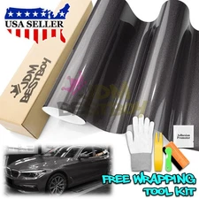 *Premium High Gloss Glitter Gray Sparkle Car Vinyl Wrap Sticker Decal Sheet Film