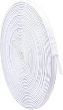 Cotton Covered Boning for Sewing, 12 Yards 10mm Corset Boning Plastic Boning Pol