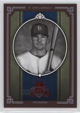 2005 Donruss Diamond Kings Red Framed Black & White Jim Edmonds #209 1u9