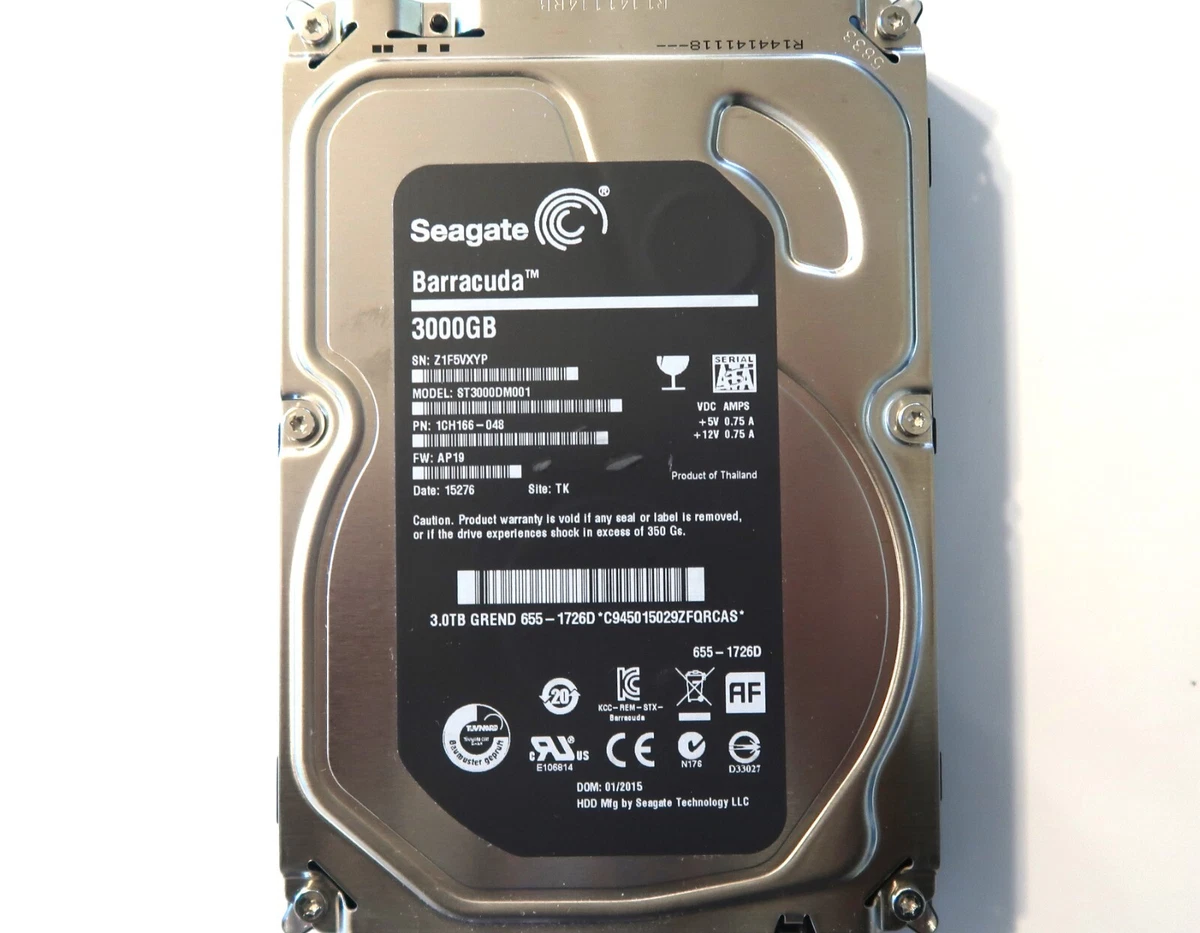 Internal Hard Disk Drives 3 TB Storage Capacity Hybrid (HDD/SSD