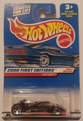 2000 Hot Wheels #89 First Editions #29/36 VULTURE Black w