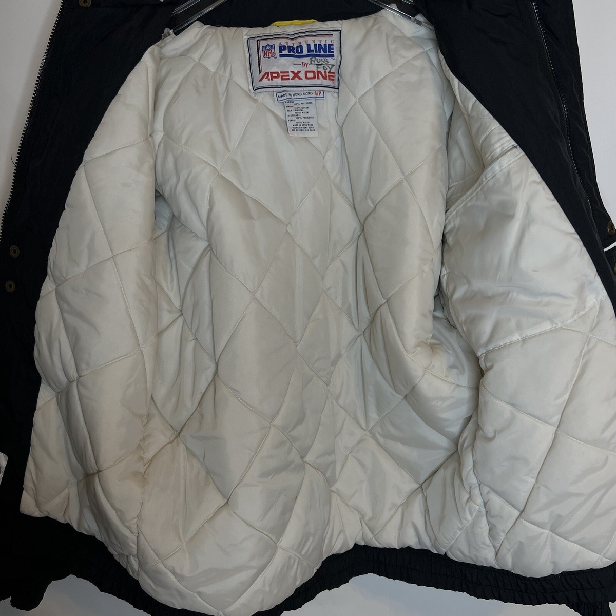 Apex One Pro Line Pittsburgh Steelers Vintage Jacket Mens Sz Small