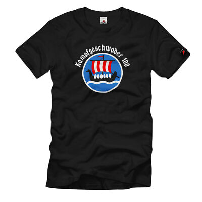 Wikingerschiff Salamanca Kampfgeschwader 100 Bomber Zielfinder - T Shirt #1050