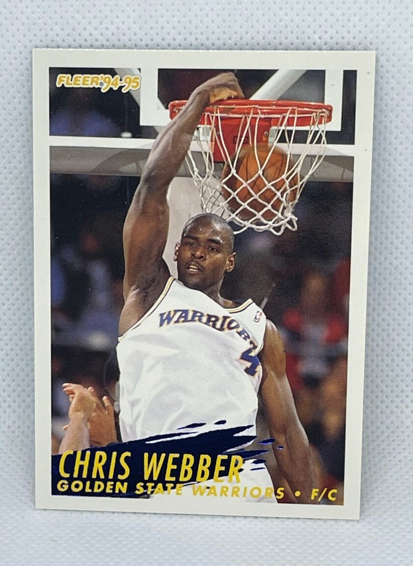 Chris Webber 1994-95 Fleer #78 Golden State Warriors | eBay