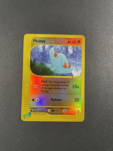 2003 Pokémon Aquapolis - Phanpy Reverse Holo No. 100/147 - Photo 1/2