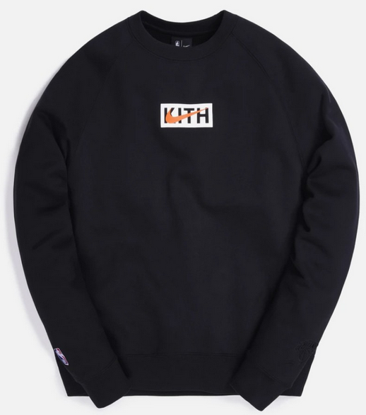 NWT KITH x NIKE New York Knicks NBA BASKETBALL Crewneck MENS Small