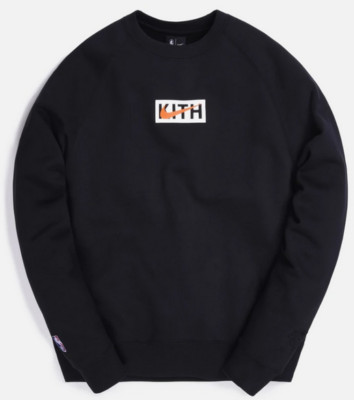 NWT KITH x NIKE New York Knicks NBA BASKETBALL Crewneck MENS Small  
