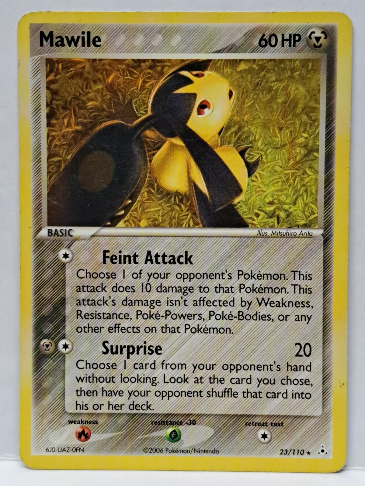 Mawile 23/110 EX Holon Phantoms Rare 2006 Nintendo Pokemon Card MP