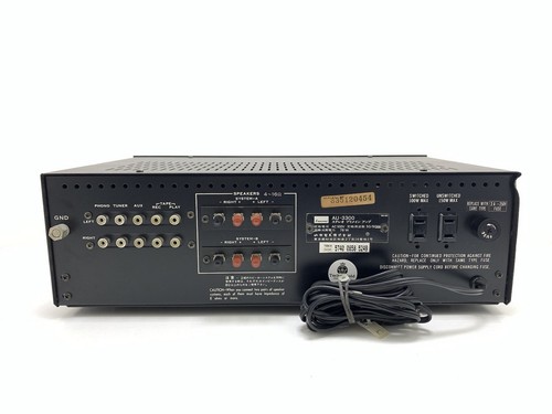 Sansui Au-3300 Integrated Stereo Amplifier 2x38 WRMS Vintage 1975 Japan Goodlook - Picture 17 of 17