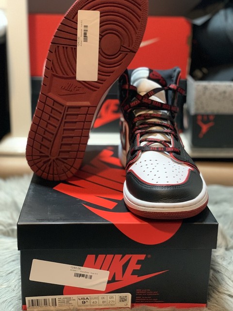 Nike Air Jordan 1 Retro High Og Bloodline Red Size 12 For Sale Online Ebay