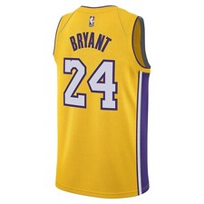 CANOTTA/JERSEY VINTAGE X COLLEZIONE-NBA-LOS ANGELES LAKERS-KOBE BRYANT 24-GIALLA