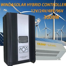 12V 24V 48V MPPT Wind Solar Hybrid Charge Controller 3KW Regulator For Turbine