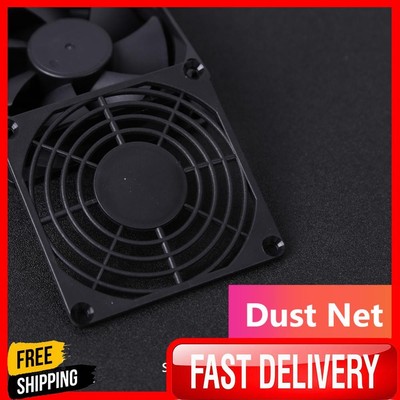 5pcs 80mm PC Computer Case Fan Dust Filter Screen Plastic Dustproof Grills