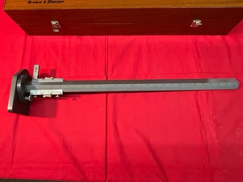 Brown & Sharpe 599-583-24-1 Vernier Height Gage, 24"  IN STOCK Vintage!