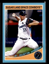 Austin Hansen 2023 Sugar Land Space Cowboys Team Set