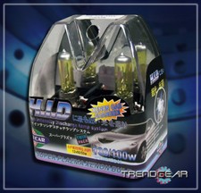H8 12v 35w 2500k Hid Yellow Xenon Fog Light Jdm Bulbs Pair