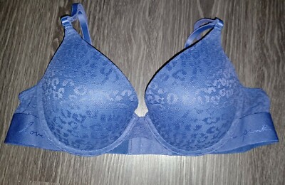 VS pink leopard lace push up bra BRAND NEW size 36b Indigo