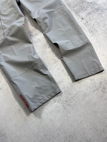 Prada Challenge 2003 Herren Vintage Nylon Cargo Gore-tex Hose grau selten Trousers - Bild 3 von 15