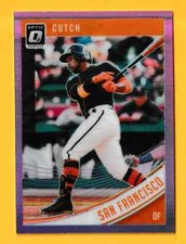2018 Donruss Optic SILVER / RED & YELLOW / PINK - Pick One - Fill Your Set