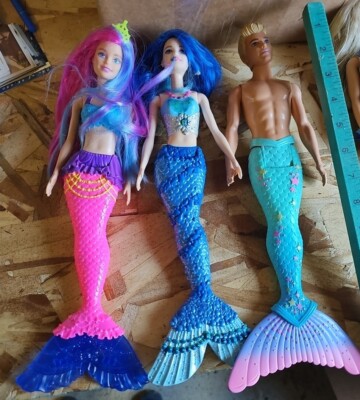 Barbie Dreamtopia Mermaid Ken Dolls Merman Barbie Movie Barbie Ken