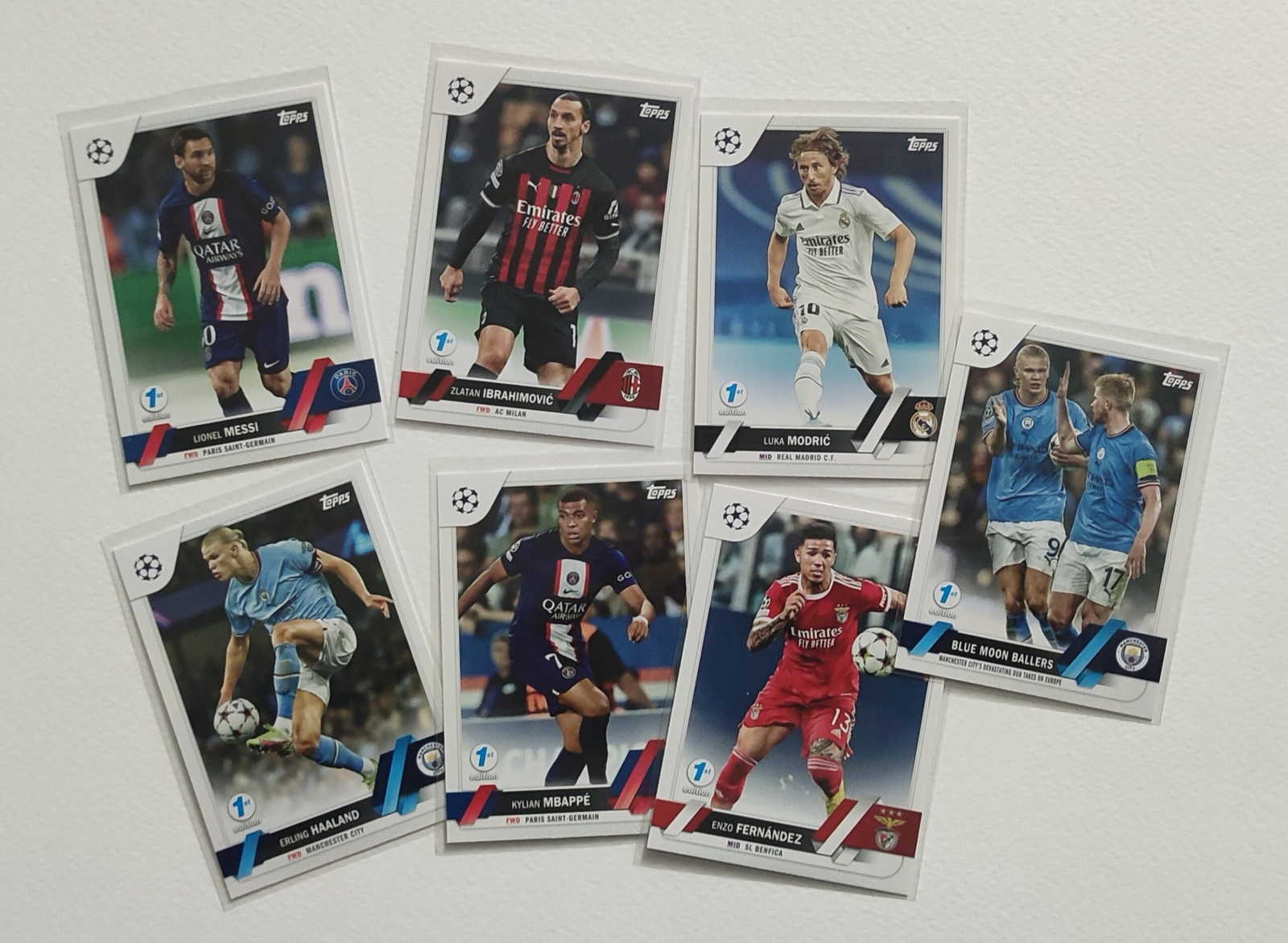 Topps UEFA Club Competitions 2022-23 First Edition Card Base Choice 151 – 2...