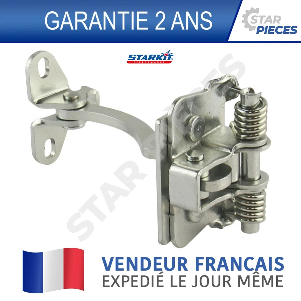 ARRET TIRANT CHARNIERE CALE PORTE AVANT GAUCHE DROIT PEUGEOT 306 2 97-02 9181.E5 - Photo 4/4