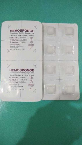 20 Pack Dental Gelatin Sponges Absorbable Sterile Gelfoam Hemocollagene 32pcs - Picture 2 of 3