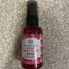 The Body Shop Rose Dewy Glow Face Mist For Dull Skin Floral Scent Vegan 60ml