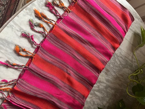 Handgewebtes Ägyptisches Baumwolle Rechteckiges Tuch Schal Überwurf Halstuch Double Face - Bild 67 von 81