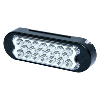 ECCO 3861A 6.5'' 3811 / 3861 Series Bolt-On Mount Amber LED Strobe Light