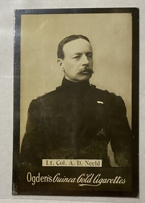 1898-1902 Ogden's Cigarette Cards Tobacco Lt. Col. A.D. Neeld
