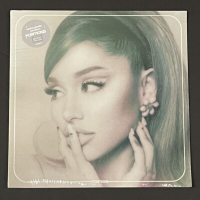 Ariana Grande Positions 1LP Vinyl Limited Coke Bottle Clear 12