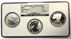 2006 American Eagle 20th Anniversary 3 Coin Set NGC MS69 PF69 PF70 Ultra Cameo