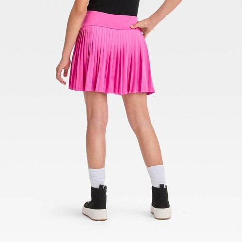 Art Class Girls' (Sz 2XL 16/18) Pleated Tennis Skort - art class Pink - Picture 2 of 3